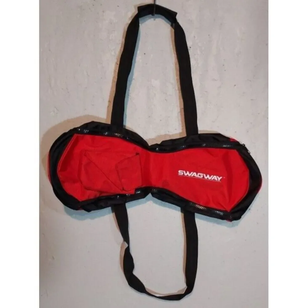 Swagway Swagtron Hover Board Bag‎ Carrying Case Red Shoulder Strap Zipper NWOT